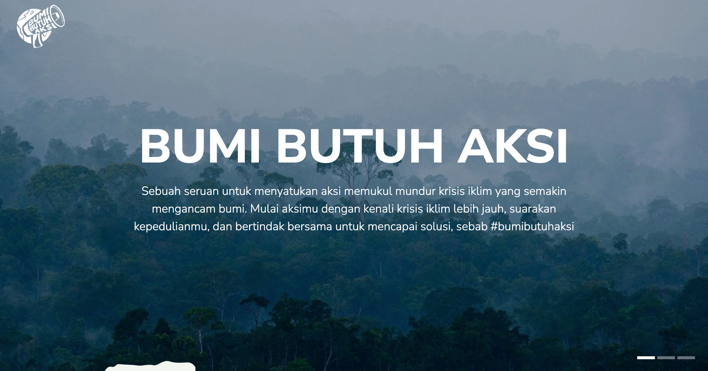 Bumi Butuh Aksi